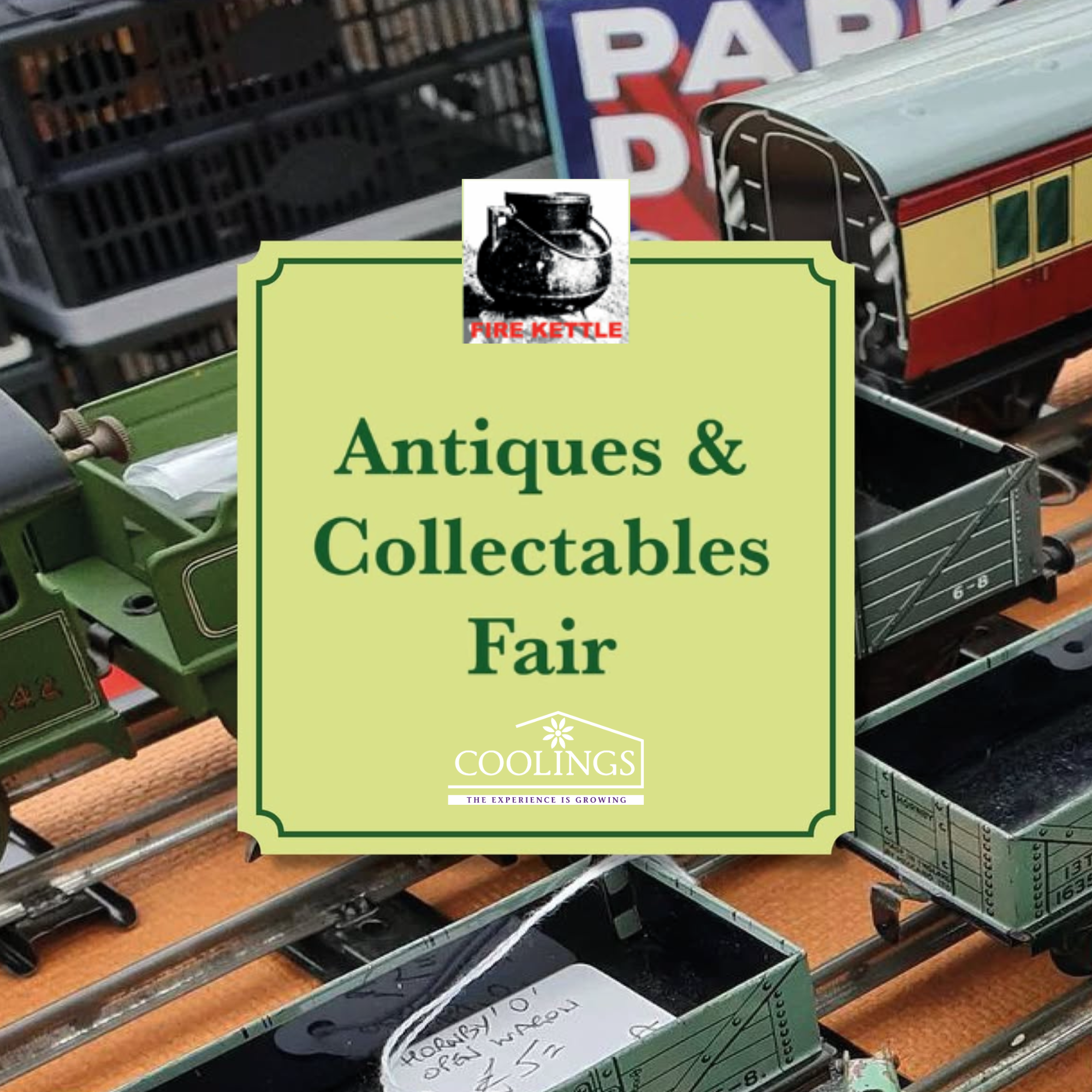 Antiques and Collectables Fair Autumn - Coolings Garden Centres