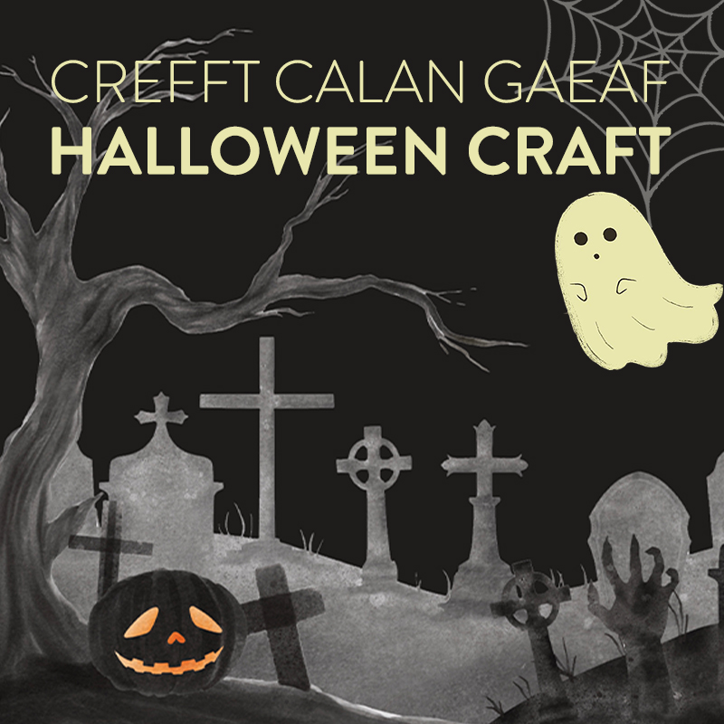 Halloween Kids Crafts at Fron Goch
